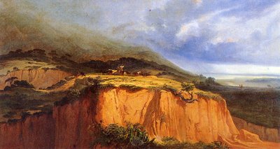 Naturalistic Landscape Painting by Joao Cristino da Silva